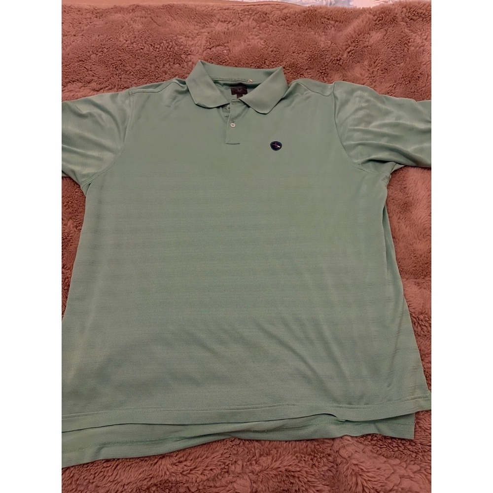 Adidas ClimaCool Eagle Point Golf  Club Mens Golf Polo Shirt Mint Green  XL